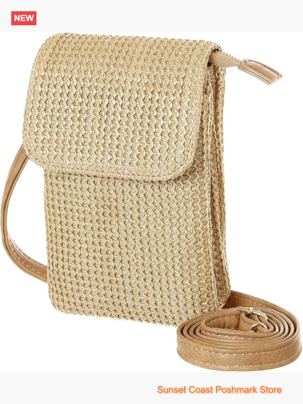 Faux Straw Small Summer Purses Women Crossbody Beach Bags for Cruise Travel
